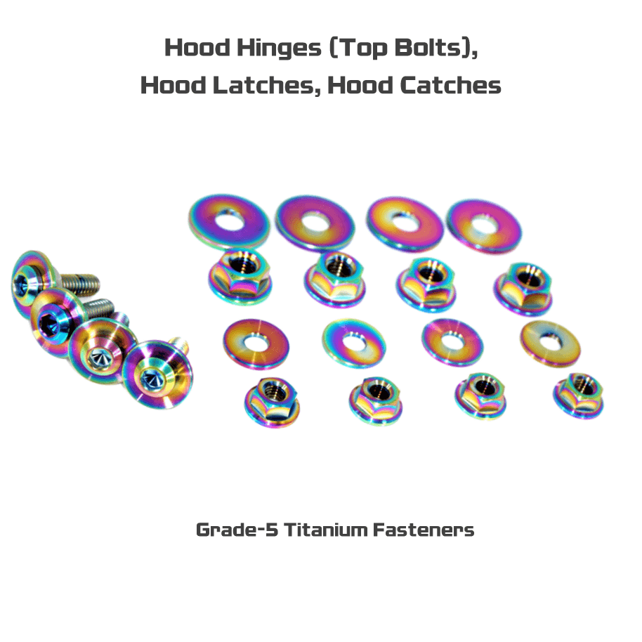 ZSPEC "Stage 2" Fastener Kit for '20+ Toyota Supra MKV GR A90, Titanium