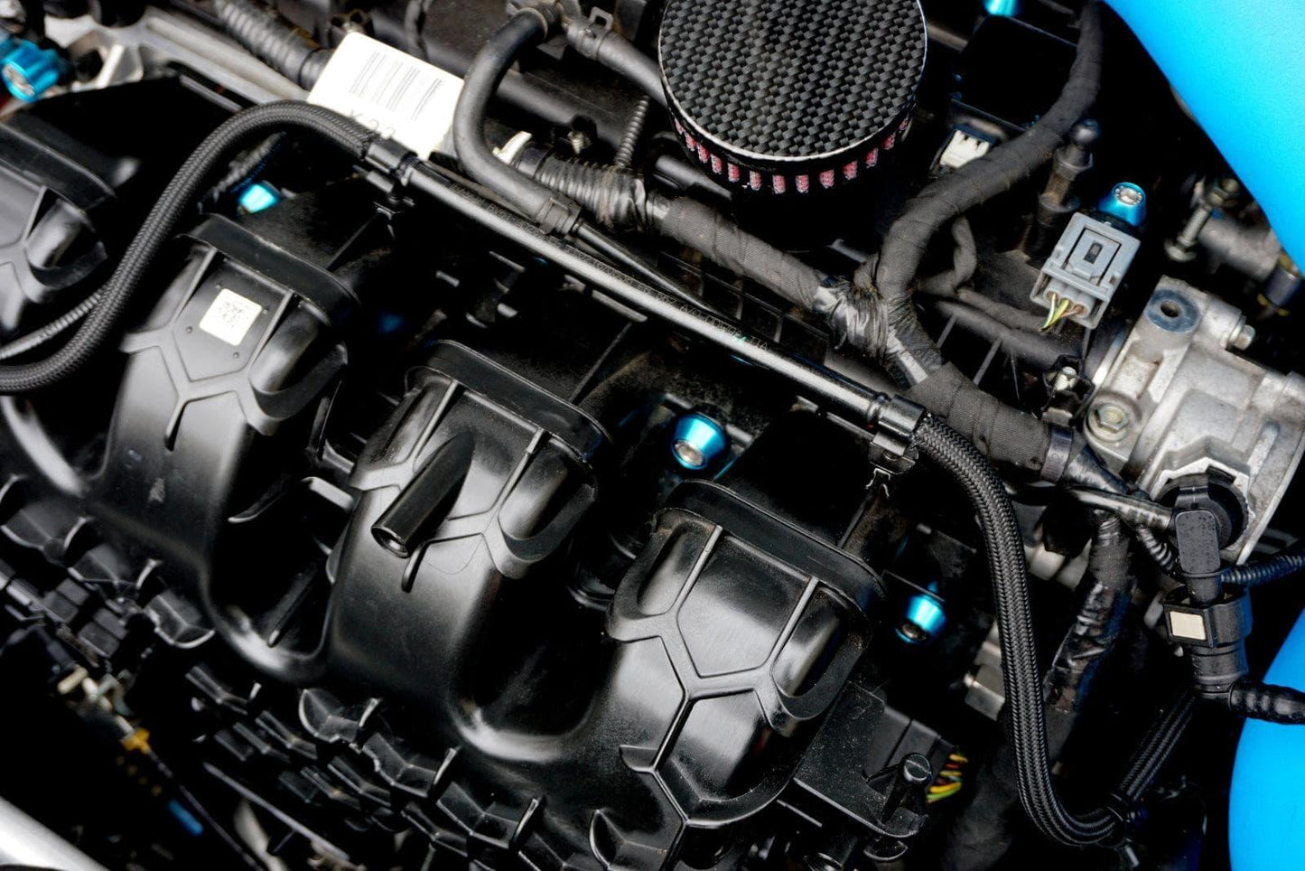 ZSPEC "Stage 2" Dress Up Bolts® Fastener Kit for Ford Focus RS & ST, Stainless & Billet