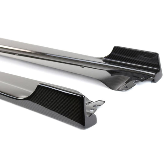 Carbon Fiber  Side Rocker Extensions/ Side Skirt- 2015-2016 Porsche 981 Cayman GT4