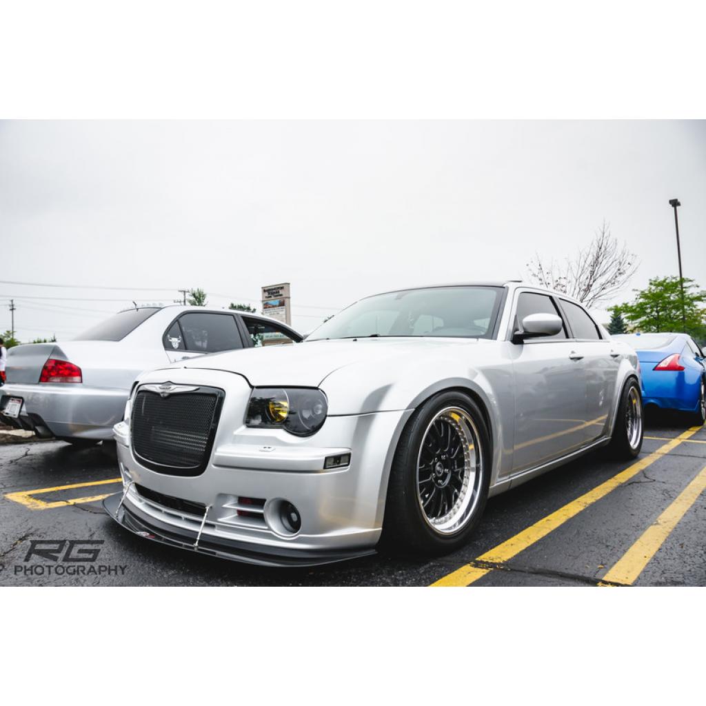 Chrysler 300C SRT8 Carbon Fiber Front Wind Splitter 2004-2010
