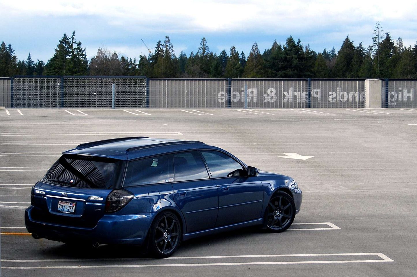 Subaru Legacy GT [wagon] (2005-2009) Sport Springs