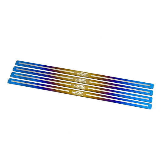 JDC Titanium Door Sill Plates (R35 GT-R)