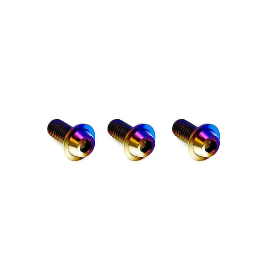 JDC Titanium Driver Side Grounding Bracket Hardware (2023-2025 GR Corolla)