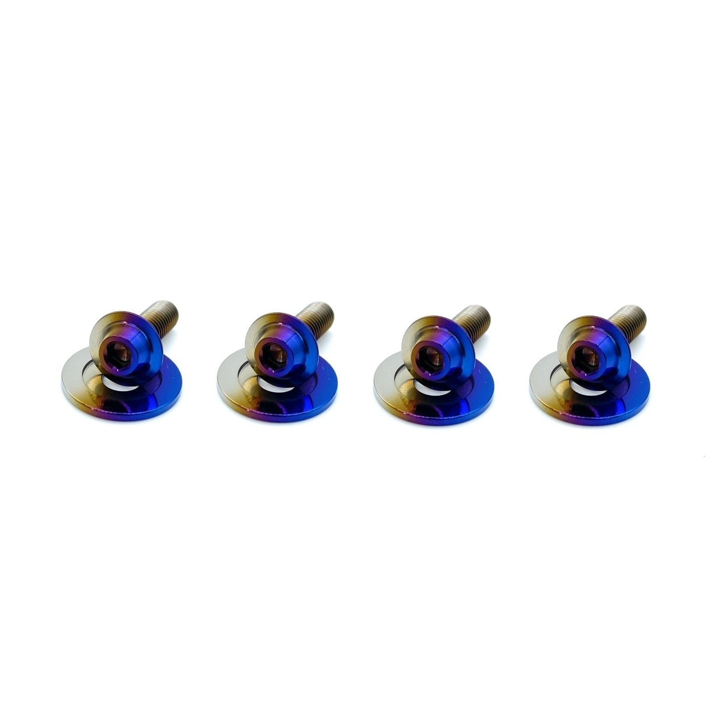 JDC Titanium Engine Bay Dress-Up Hardware Kit (15-21 Subaru STi)