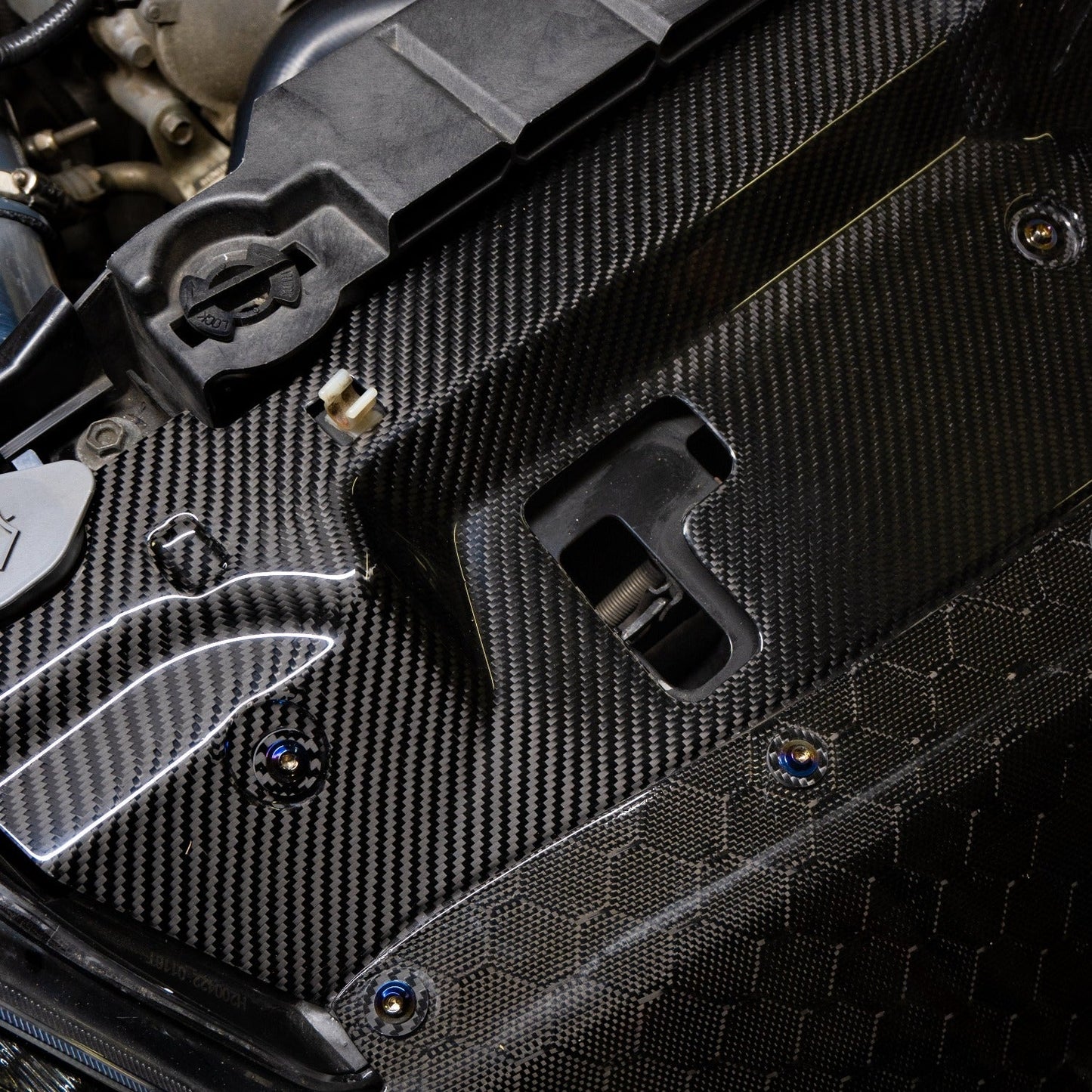 JDC Titanium Engine Bay Dress-Up Hardware Kit (Nissan 370Z)