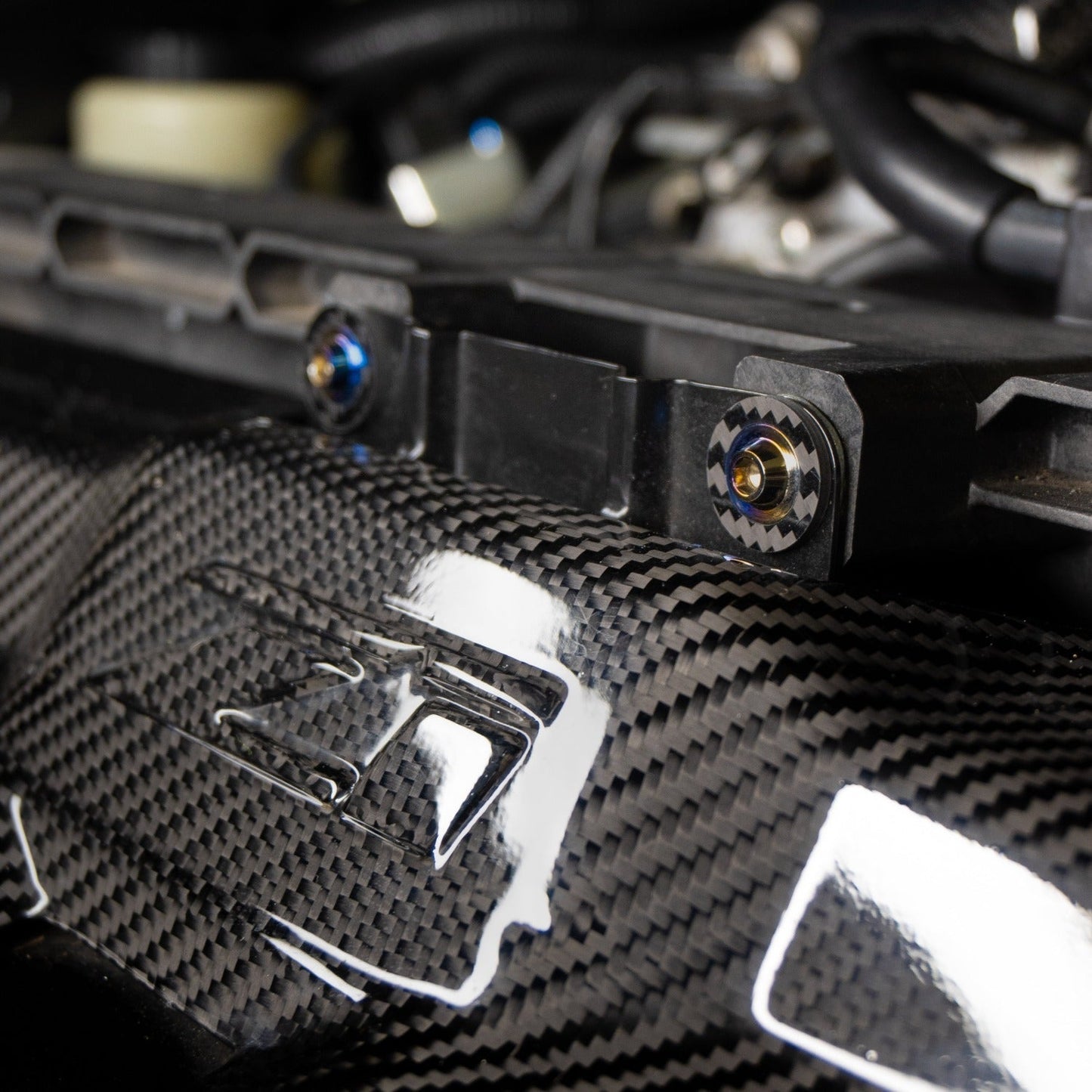 JDC Titanium Engine Bay Dress-Up Hardware Kit (Nissan 370Z)