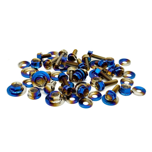 JDC Titanium Engine Bay Dress-Up Hardware Kit | 2014-2020 BMW F80 M3/M4