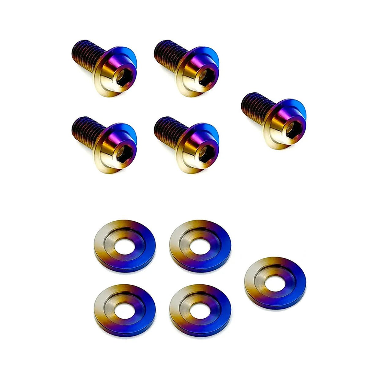 JDC Titanium Engine Cover Hardware (2023+ FL5 Civic Type R)