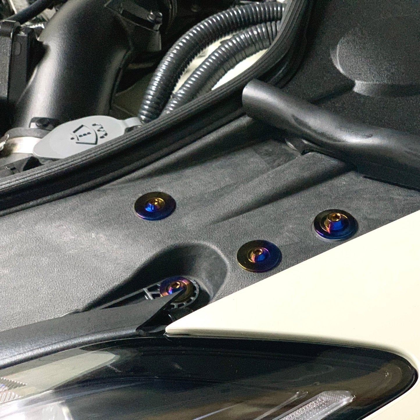 JDC Titanium Fender Hardware Replacement Kit (R35 GT-R)