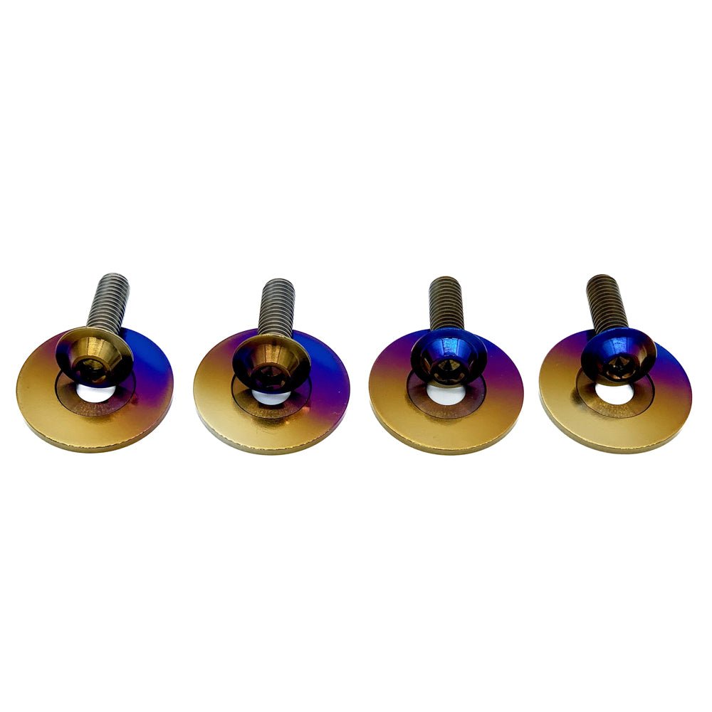 JDC Titanium Fender Hardware Replacement Kit (R35 GT-R)