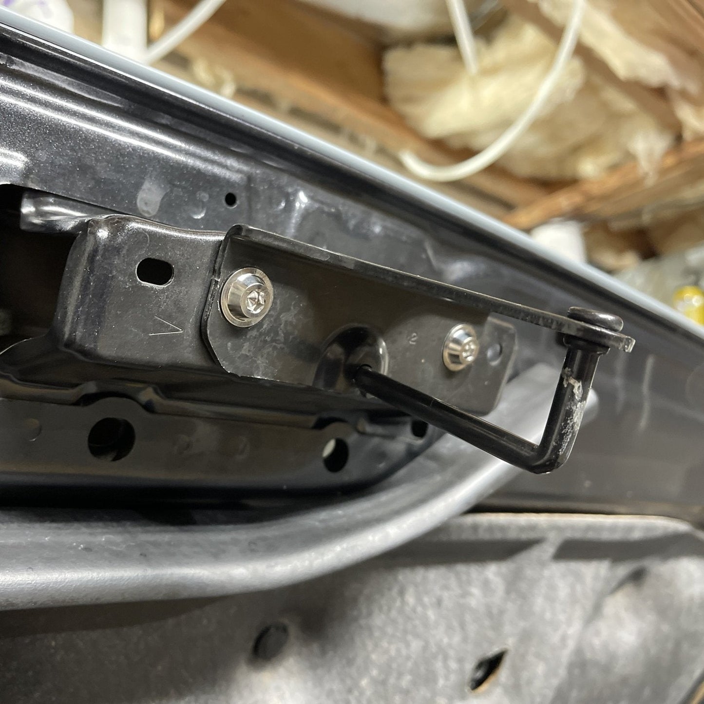 JDC Titanium Hood Latch Mounting Hardware Kit (15-21 WRX/STi)