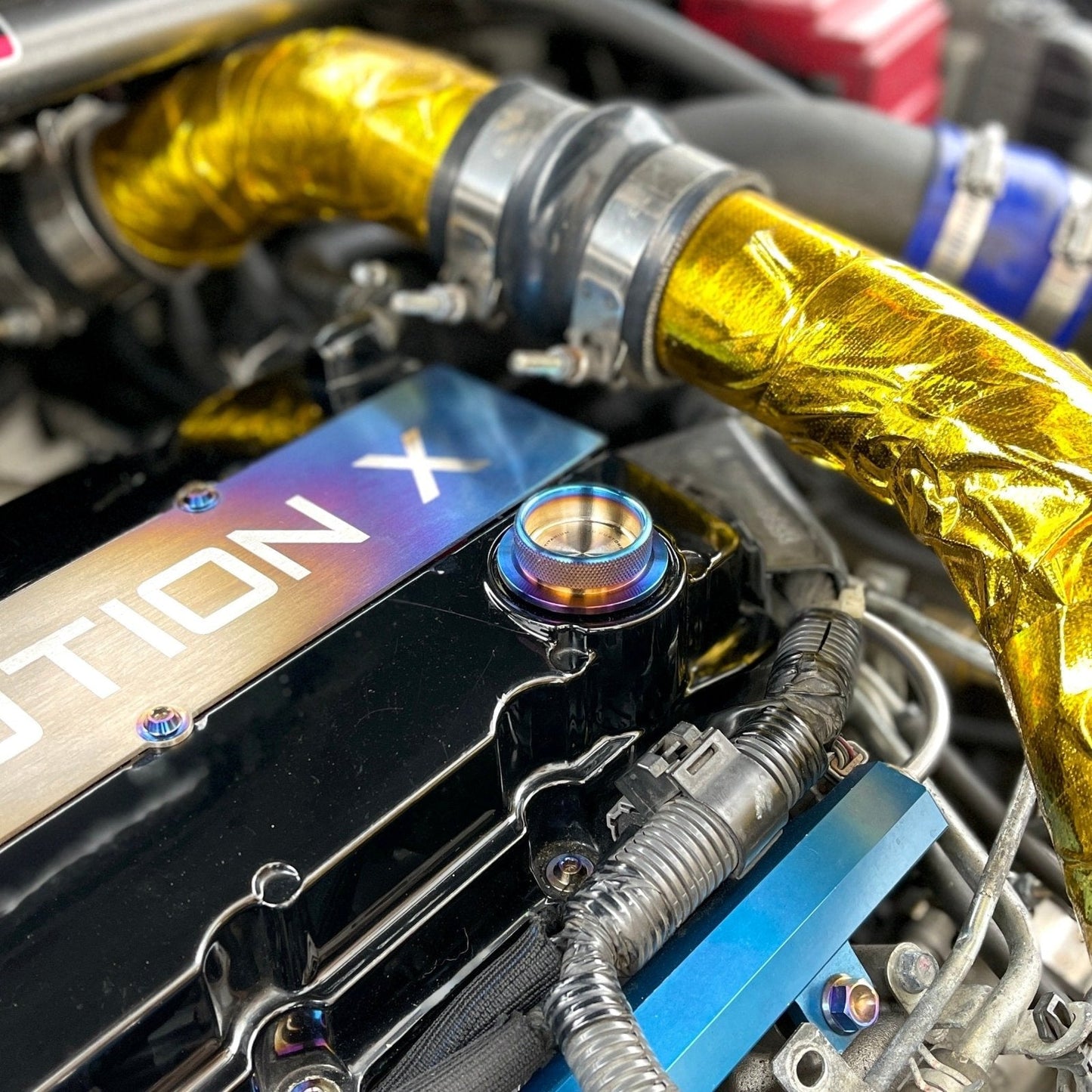 JDC Titanium Oil Cap (Evo X)