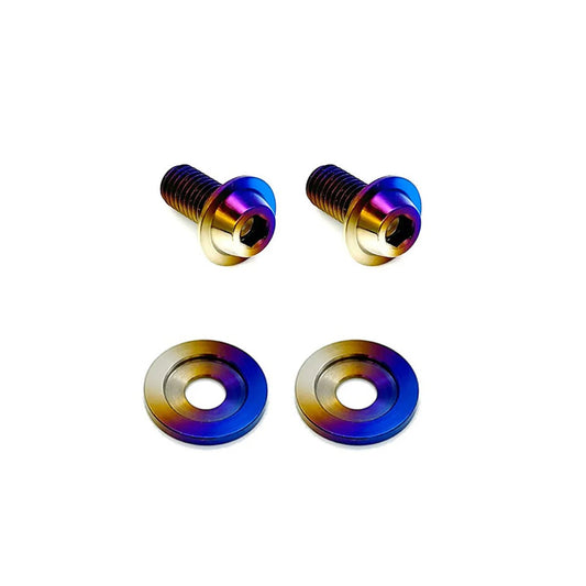 JDC Titanium Radiator Stay Bracket Hardware (MK4 Supra)