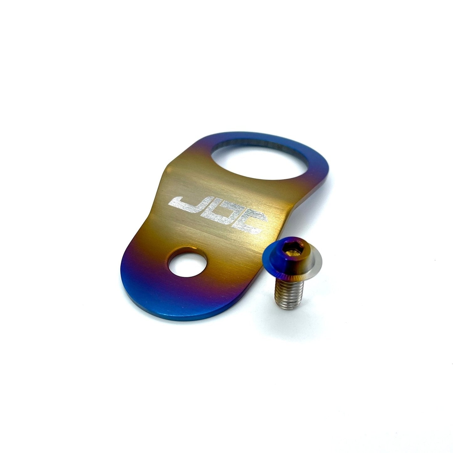JDC Titanium Radiator Stay Bracket Hardware | Sold Individually (Evo 7/8/9/Universal)