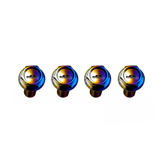 JDC Titanium Spark Plug Cover Hardware (Evo 7/8/9)