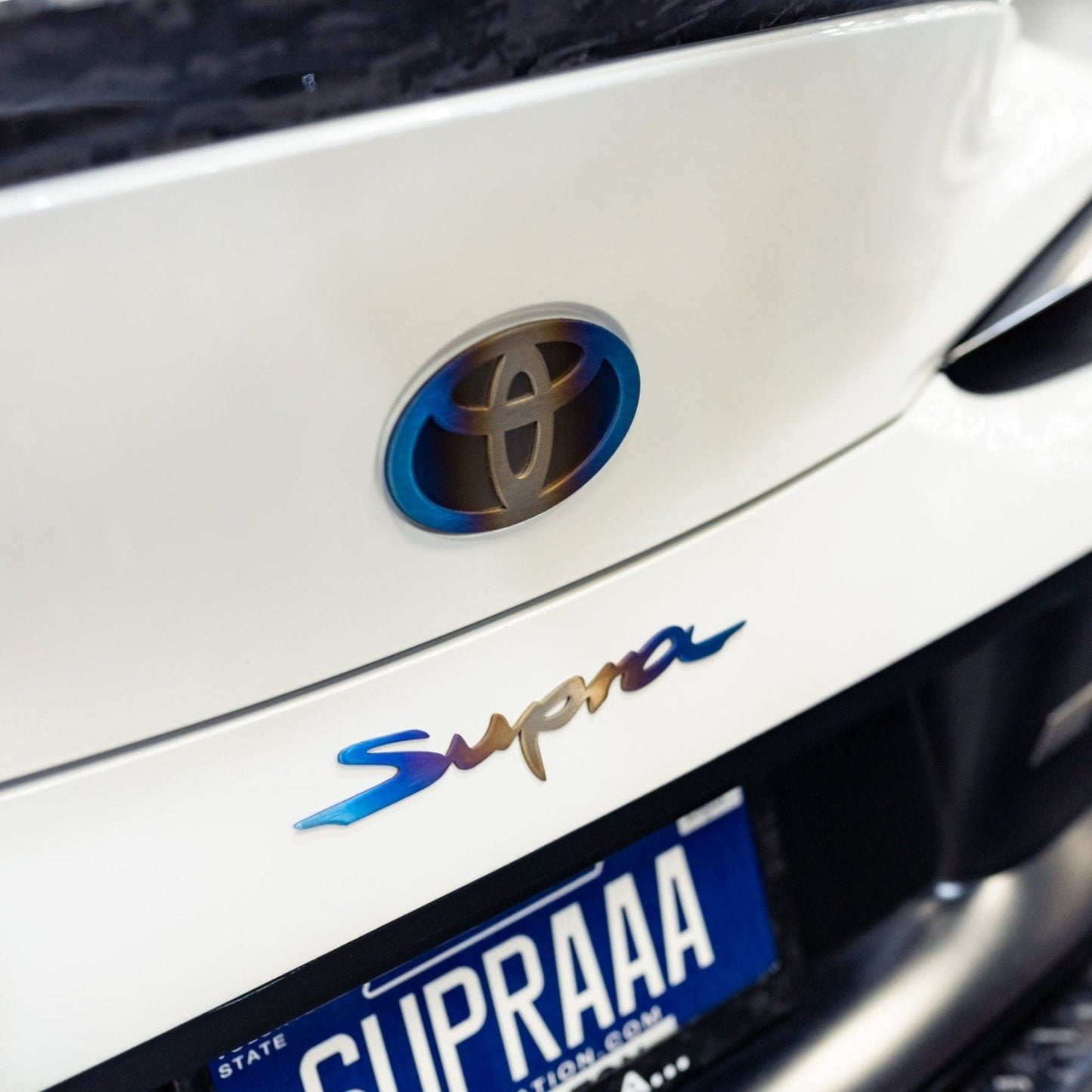 JDC Titanium "Supra" Badge (A90 Supra)