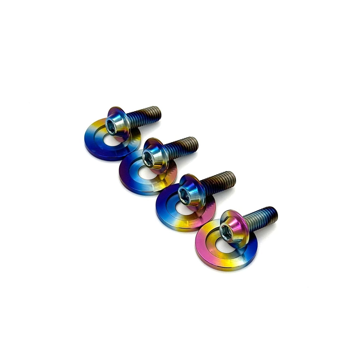 JDC Titanium Trunk Bracket Hardware Kit (Evo 7/8/9)