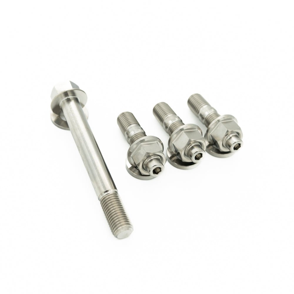 JDC Titanium Turbo to Manifold Hardware Kit for MAP Cast Investment Manifolds (Evo X)