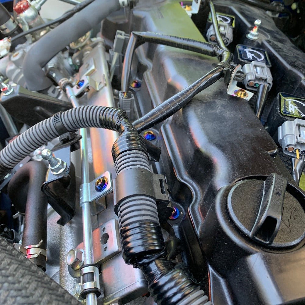 JDC Titanium Valve Cover Hardware Replacement Kit (Evo X)