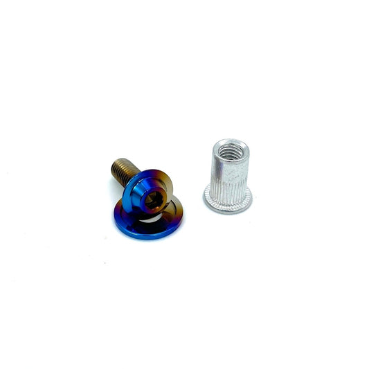 JDC Titanium Washer Fluid Reservoir Hardware Kit (15-21 WRX/STi)