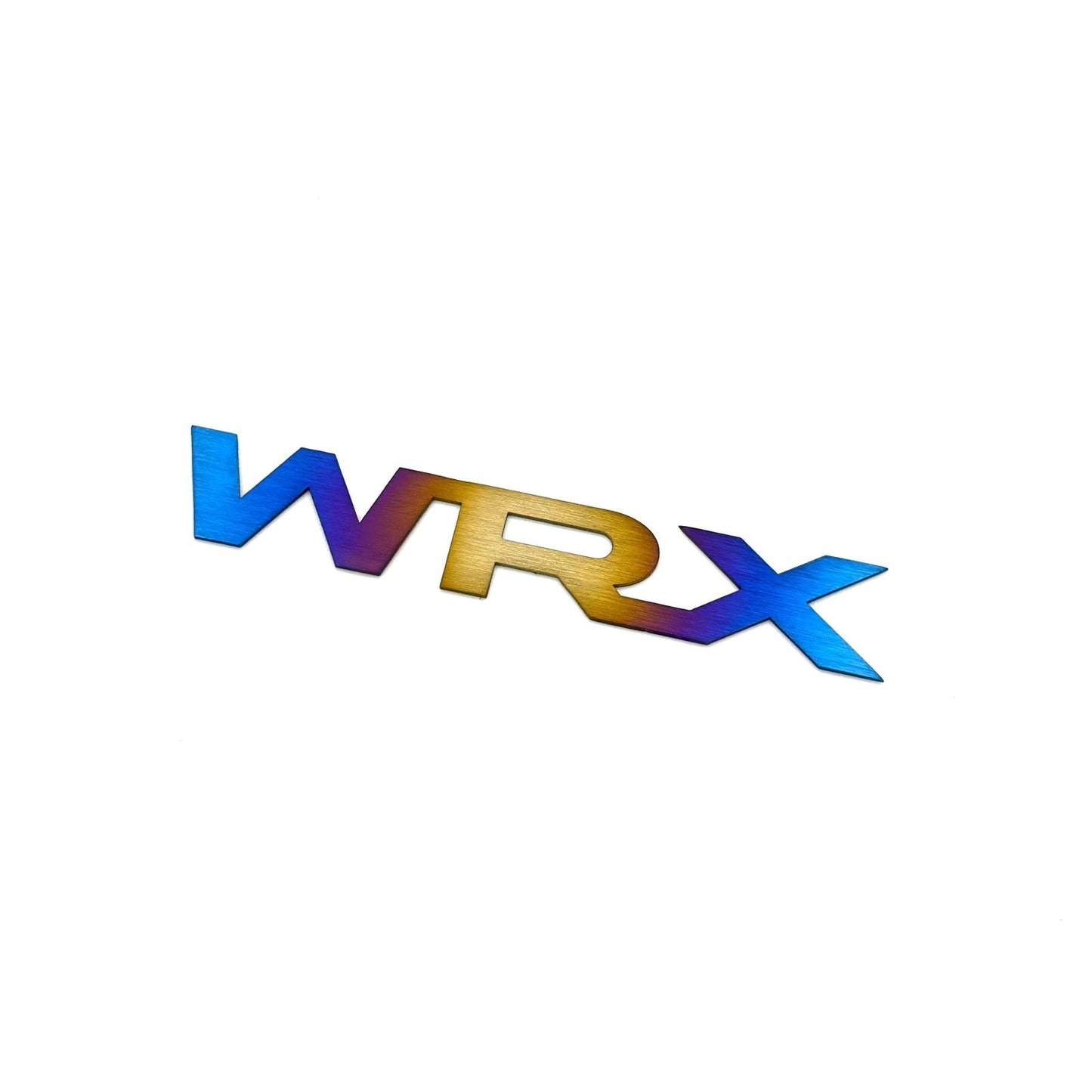 JDC Titanium "WRX" Trunk Badge (15+ WRX)