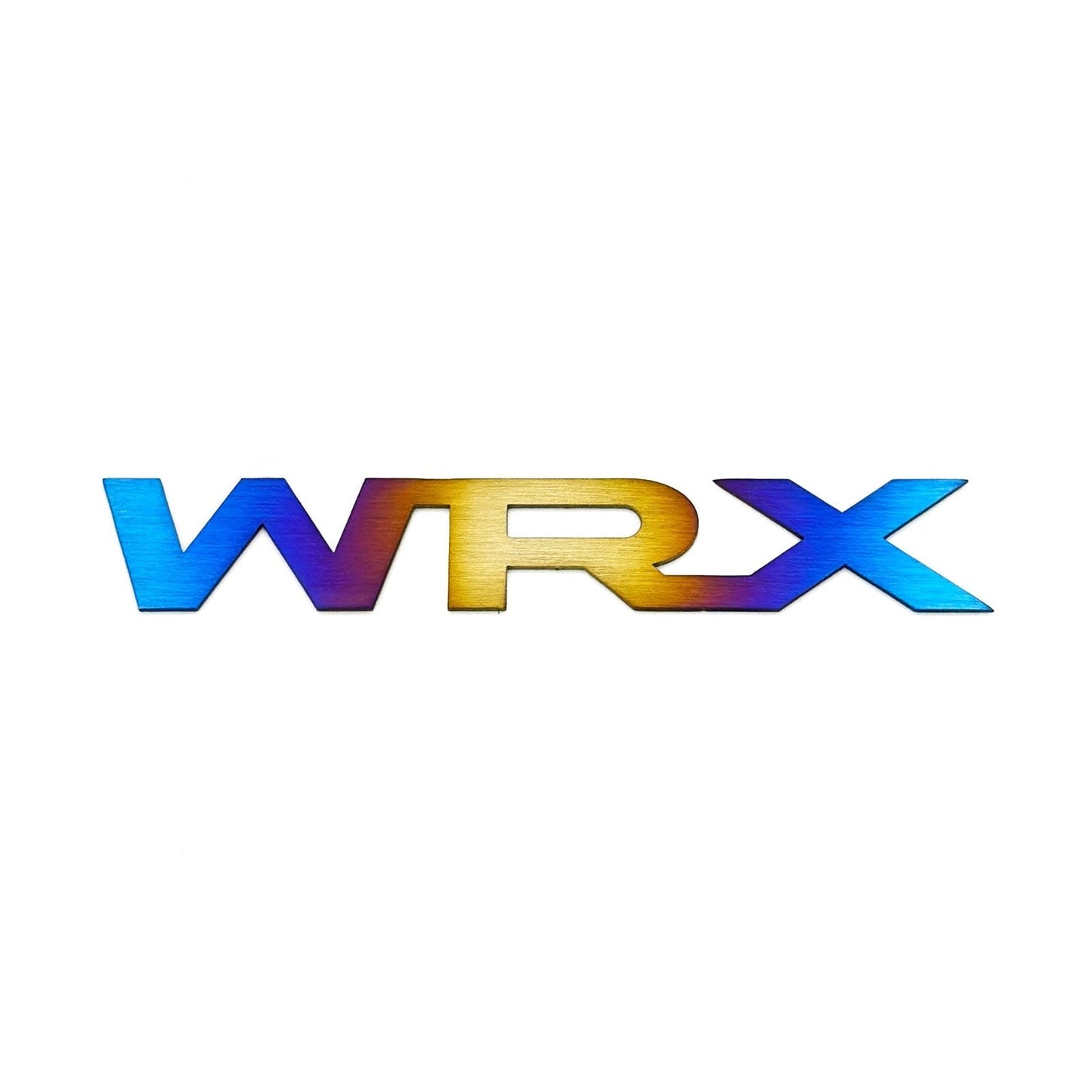 JDC Titanium "WRX" Trunk Badge (15+ WRX)