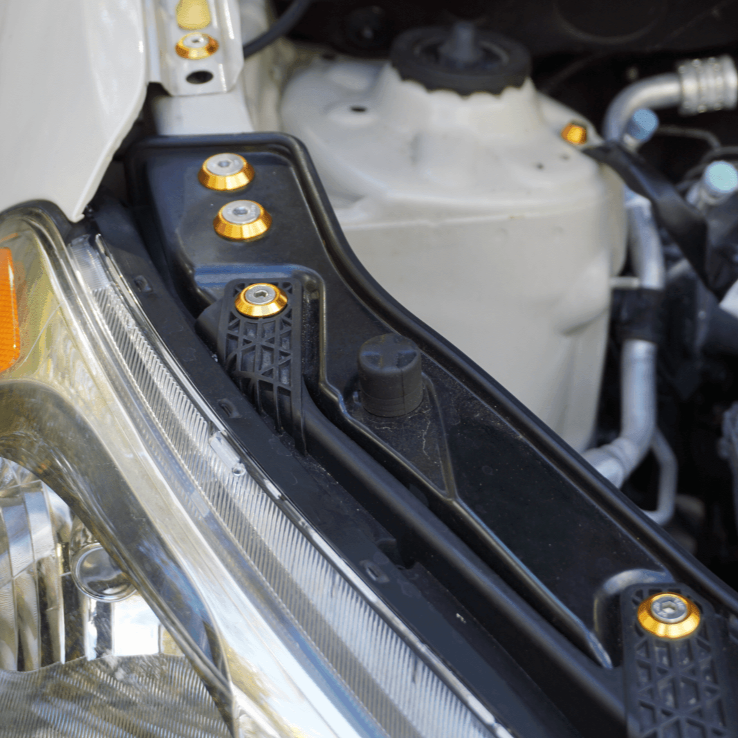 ZSPEC "Stage 3" Dress Up Bolts® Fastener Kit for '08-13 Kia Soul, Stainless & Billet