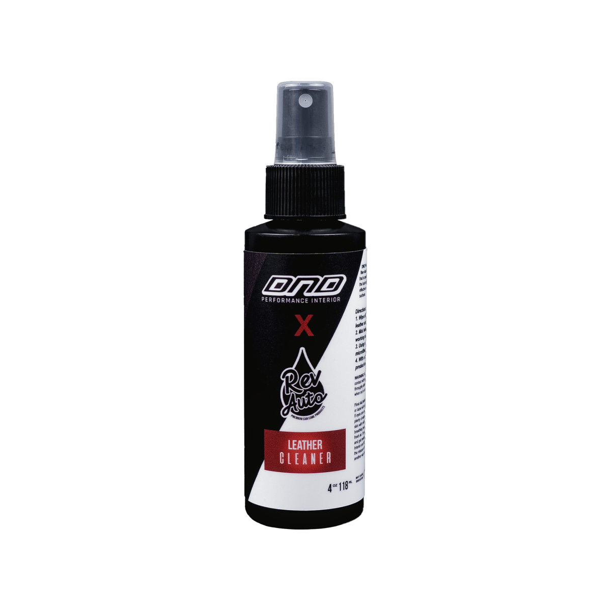 DND X Rev Auto Leather Cleaner