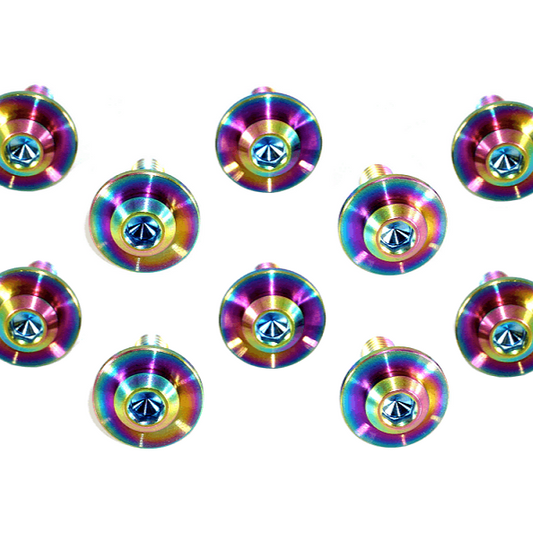 ZSPEC Fenders & License Plates Fasteners for Toyota Supra MKV A90, GR5 Titanium