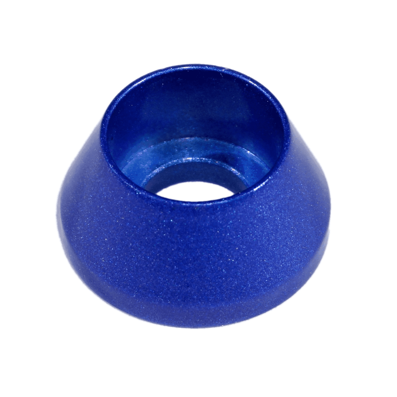 ZSPEC M8 Angled Cup Finish Washers for SHSC Socket-Cap Fasteners, Billet, 10-Pack