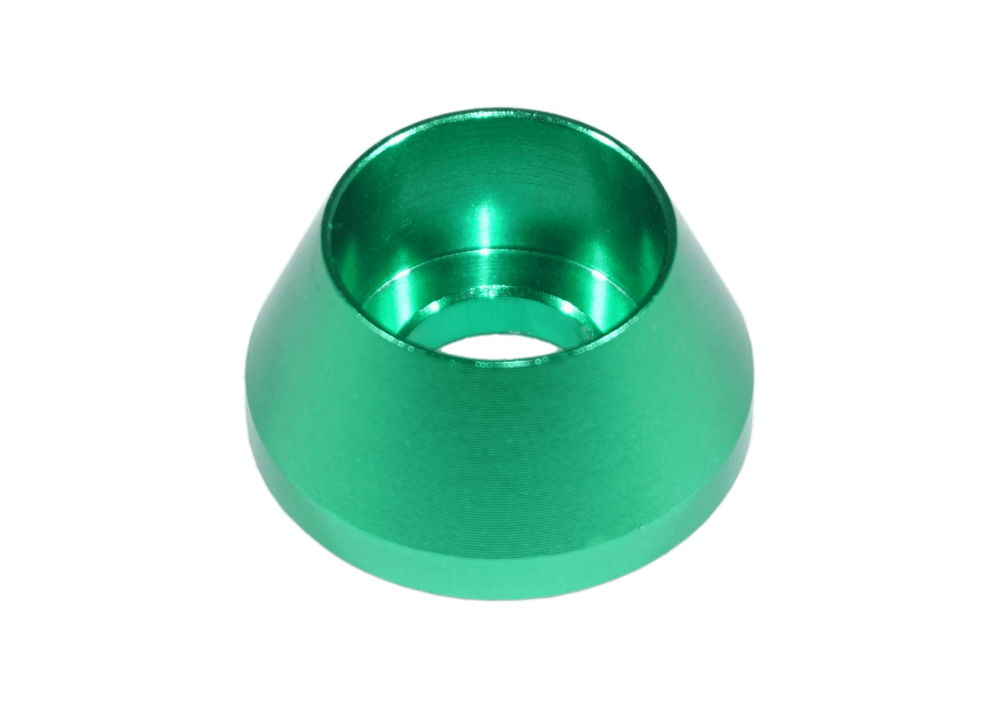 ZSPEC M6 Angled Cup Finish Washers for SHSC Socket-Cap Fasteners, Billet, 10-Pack