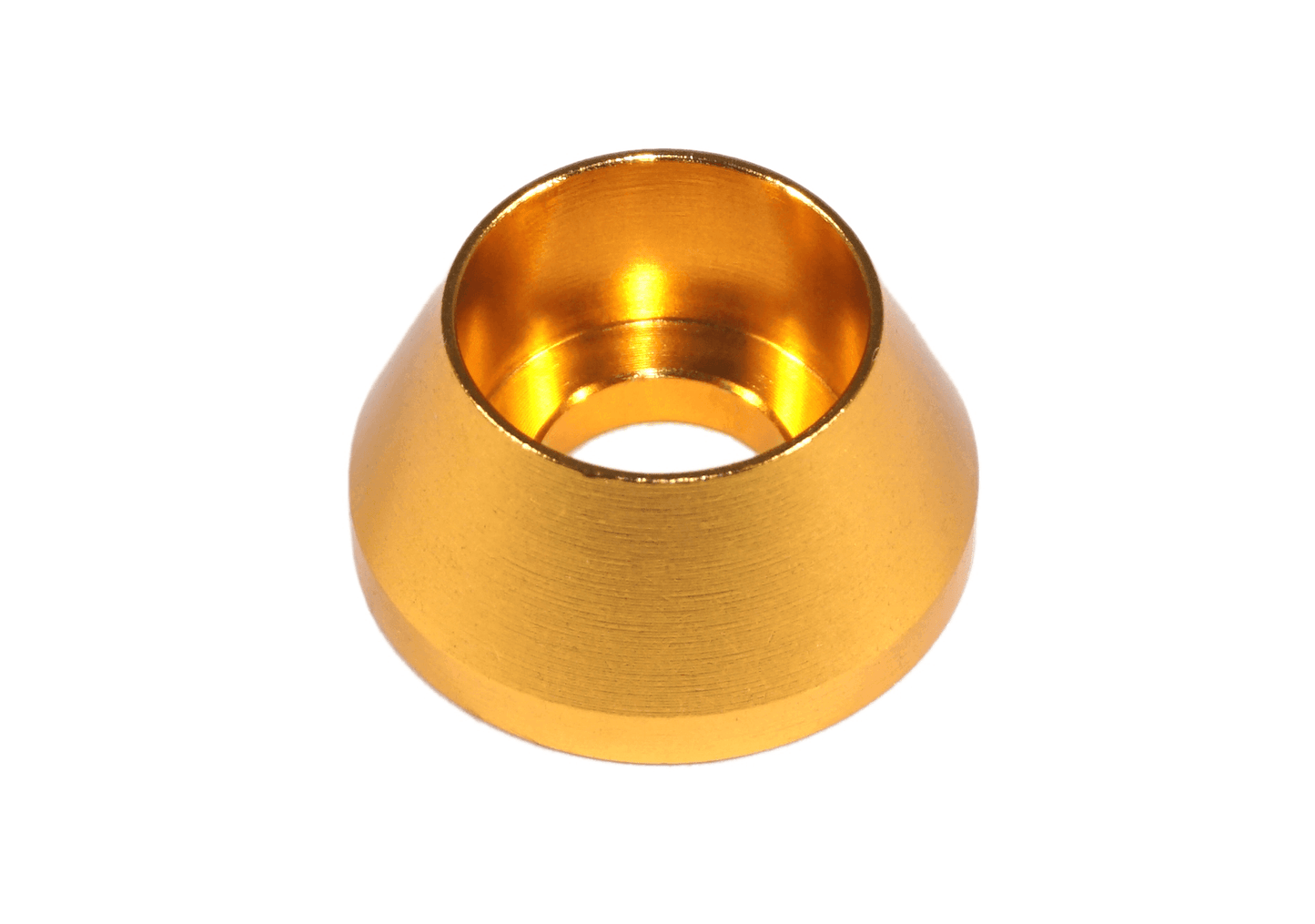 ZSPEC M6 Angled Cup Finish Washers for SHSC Socket-Cap Fasteners, Billet, 10-Pack