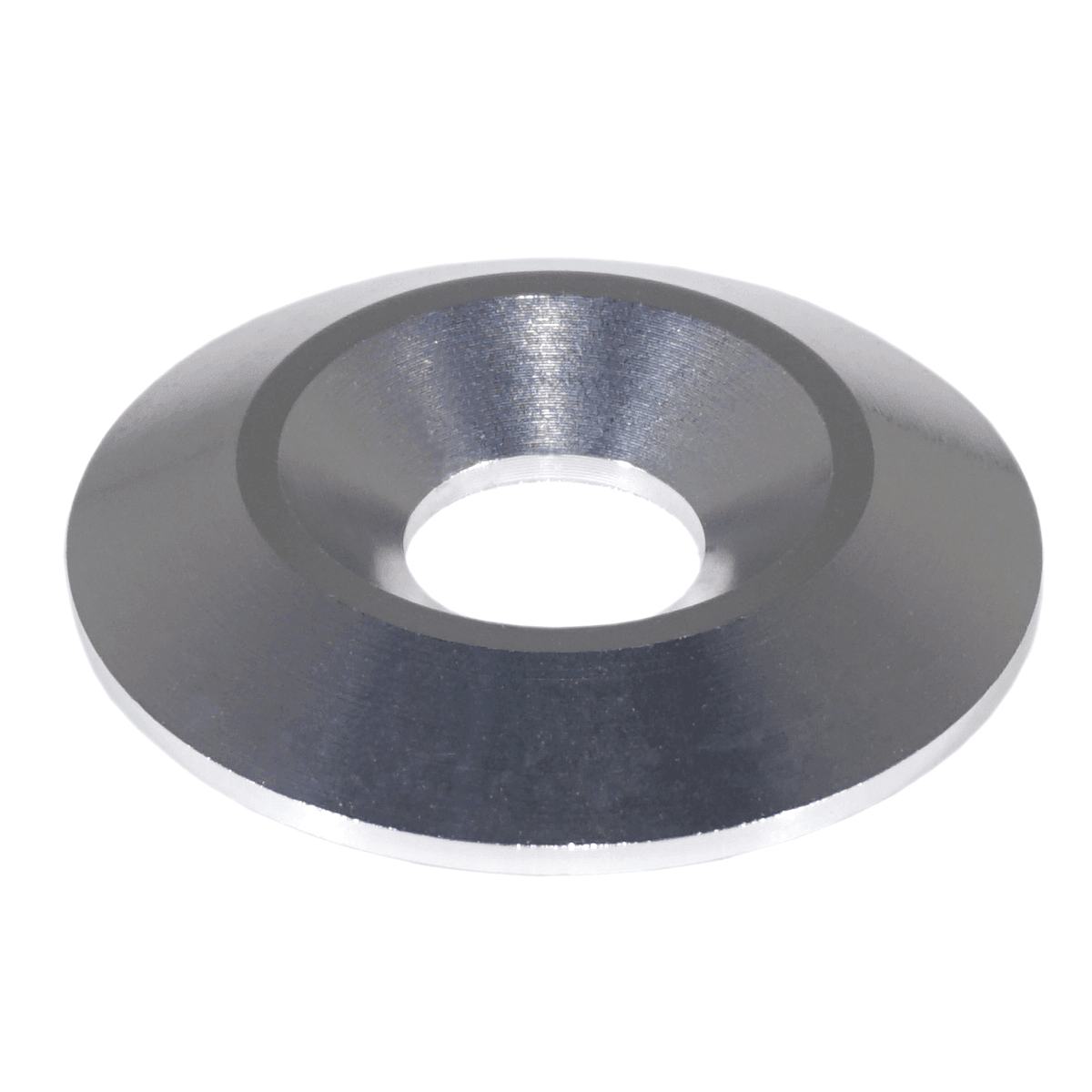 ZSPEC M6 Wide Fender-Finish Dress Up Washers, for M6 FHSC Fasteners, Billet, 10-Pack