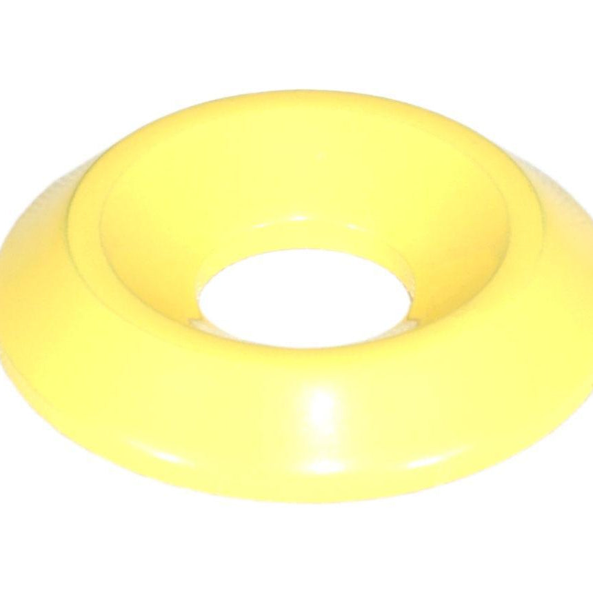 ZSPEC M8 Fender-Finish Washers for M8 FHSC Flat-Head Fasteners, Billet, 10-Pack