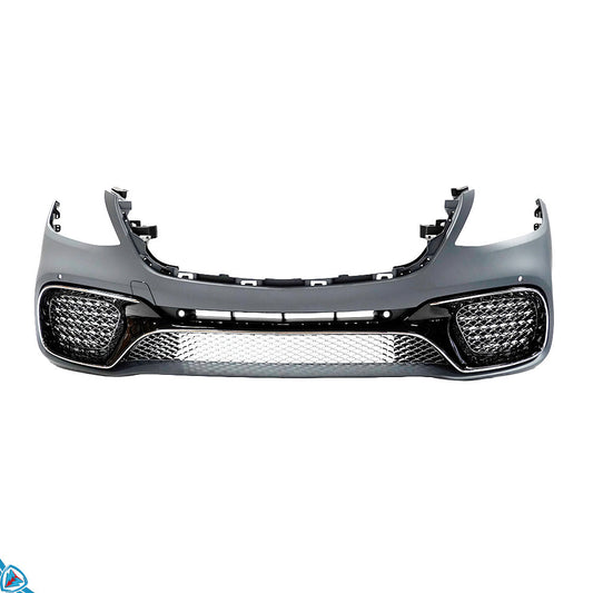 2018-2020 Mercedes-Benz S-Class Facelift (W222) S65 AMG Style Polypropylene Front Bumper Conversion Kit | E3Tuning