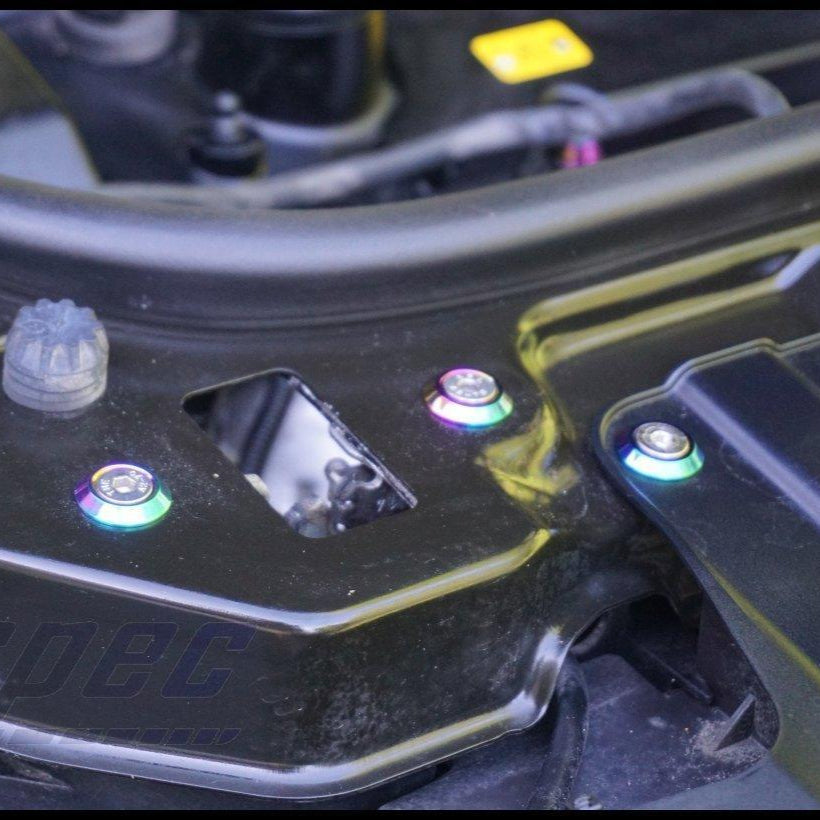 ZSPEC "Stage 3" Dress Up Bolts® Fastener Kit for '13-16 Mini Paceman R61, Stainless & Billet