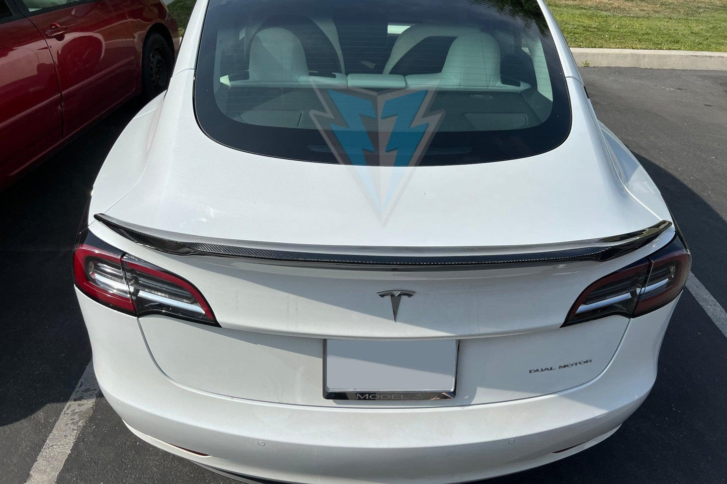 FYBR Tesla Model 3 RS Genuine Carbon Fiber Trunk Spoiler