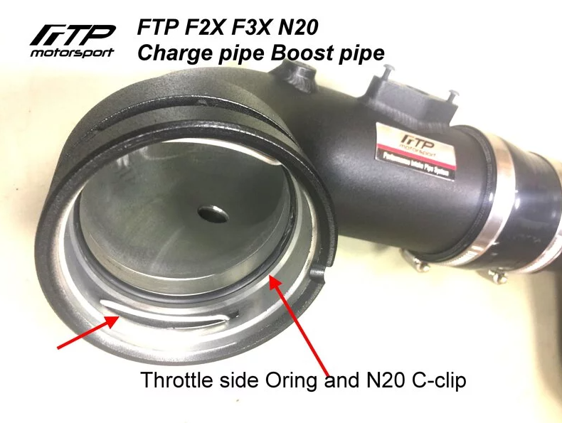 FTP Charge Pipe & Boost Pipe || F2x/F3x (N20/N26)