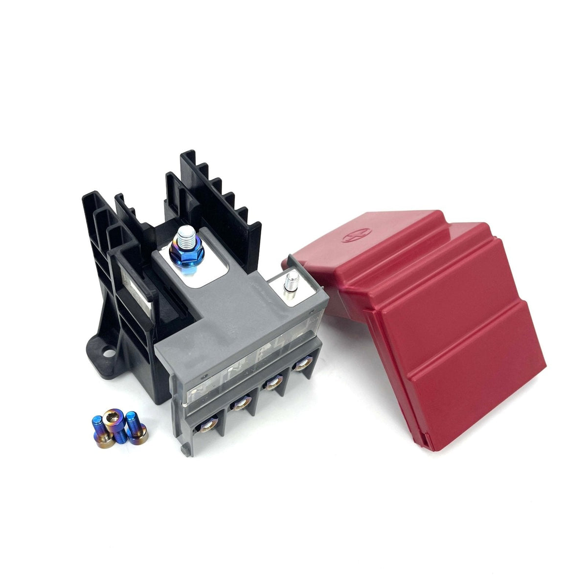 OEM Titanium Battery Relocation Kit | Mitsubishi Evo 7/8/9/X/Universal
