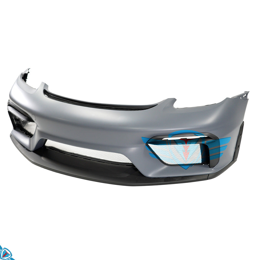 2017-2024 Porsche 718 Boxster & Cayman (982) to GT4 Style Front Bumper Conversion