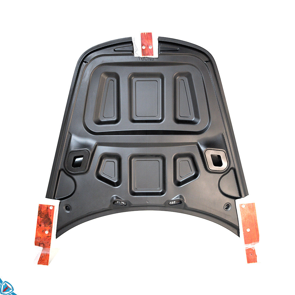 2012-2025 Porsche Boxster & Cayman (981/982) GT4 RS Style Pre-Preg Dry Carbon Fiber Hood | FYBR Aerodynamics