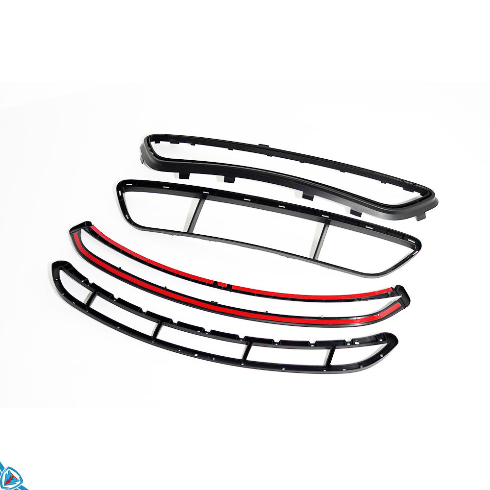 2013-2016 Porsche Boxster & Cayman (981) to GT4 Style Front Bumper Conversion [Includes LED DRLs]