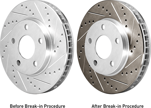 R1 Concepts - Drilled and Slotted Brake Kit with Pads || F3x