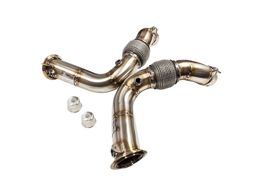 Competition Series Catless Primary Downpipe 2024+ X5M/X6M LCI S68 Engine