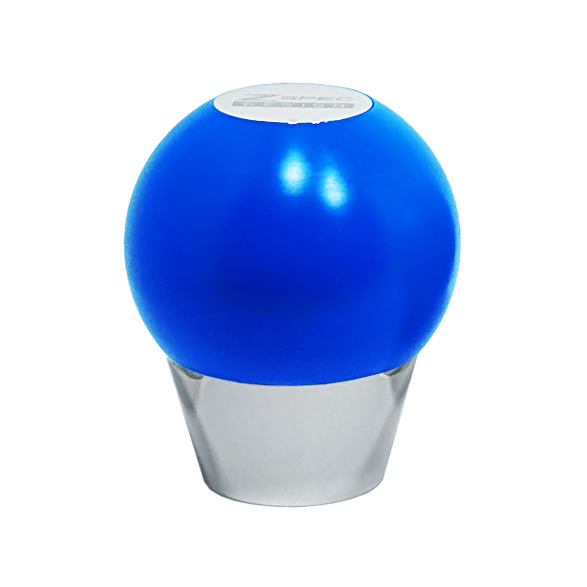 ZSPEC Round Shift Knob, M10-1.25, Delrin & Stainless, 207 Grams, 4-Speed Pattern