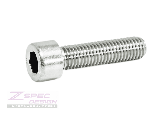 ZSPEC M10-1.5x40mm Fastener, Socket-Head SHSC Fasteners, SUS304 Stainless Steel