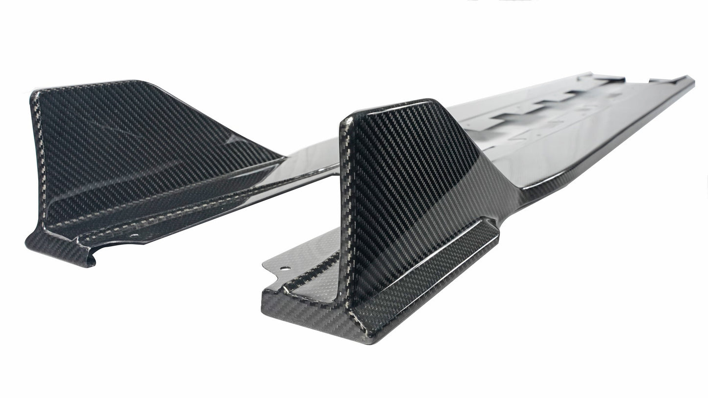 Carbon Fiber Toyota GR86/ Subaru BRZ Side Rocker Extensions 2022-2024