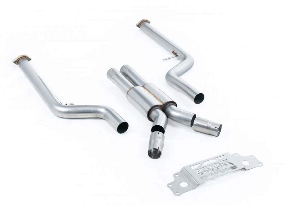 Milltek - BMW G87 M2 Coupe Secondary Catalyst Bypass - Resonated to OE Axle Back Only