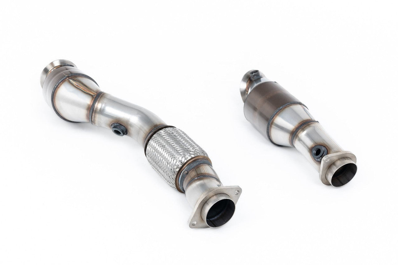 Milltek - BMW G8X M2/M3/M4 (Coupe) & M3/M4 (Competition) Large Bore Downpipe and Hi-Flow Sports Cat