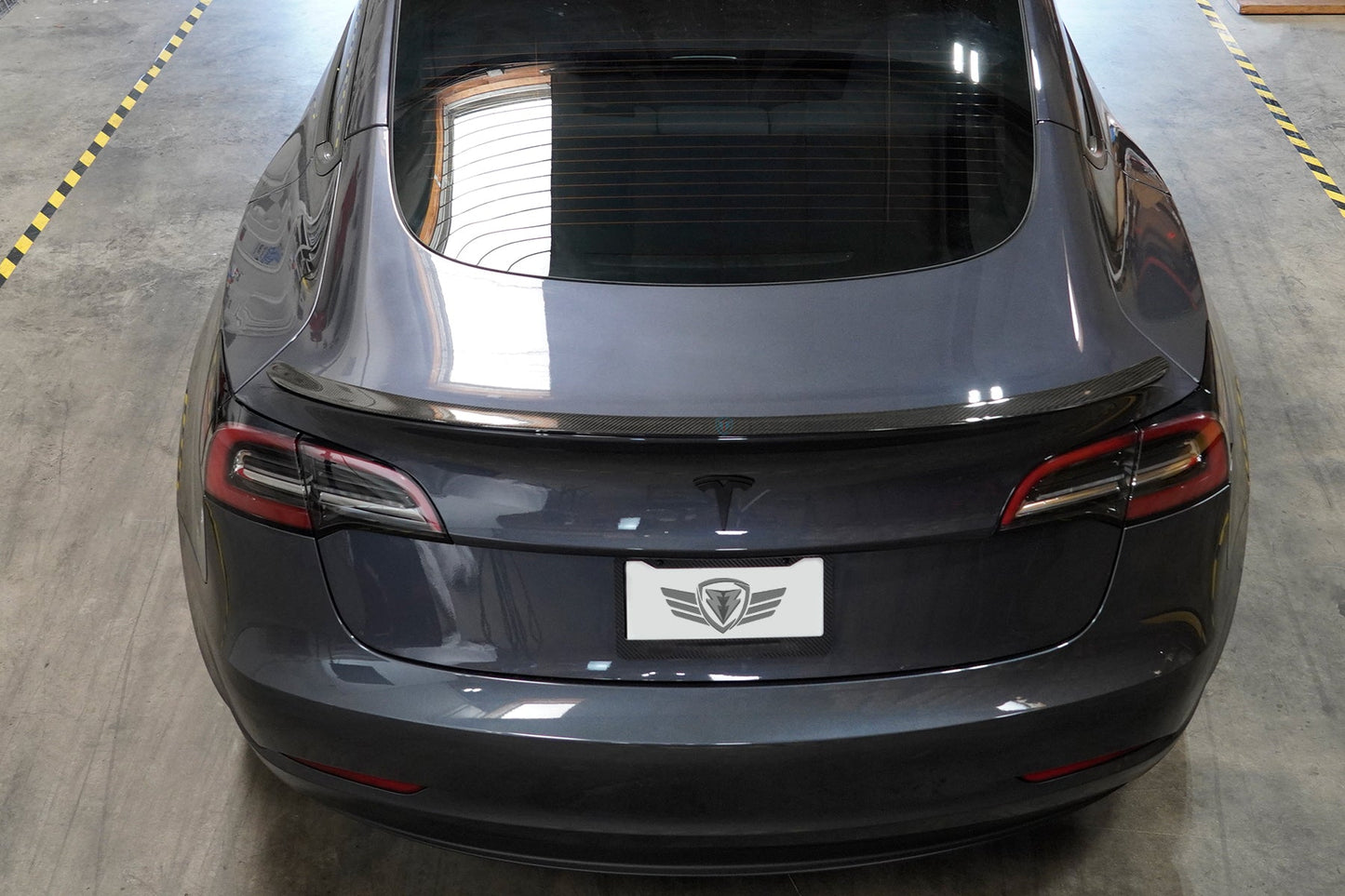 FYBR Tesla Model 3 CS Genuine Carbon Fiber Trunk Spoiler